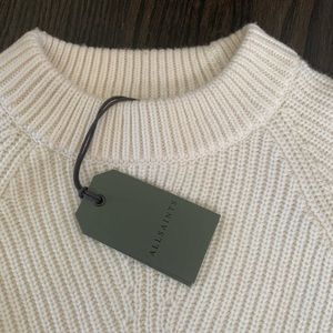 All Saints Ivory Sweater - Brand New
